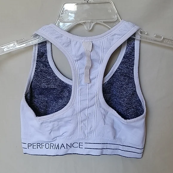 Calvin Klein Heathered Grey Reversible Performance Sports Bra - XS - Picture 6 of 9